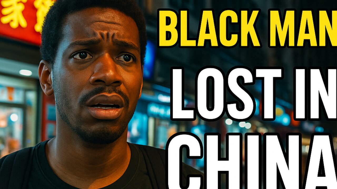 Black Man Lost in China