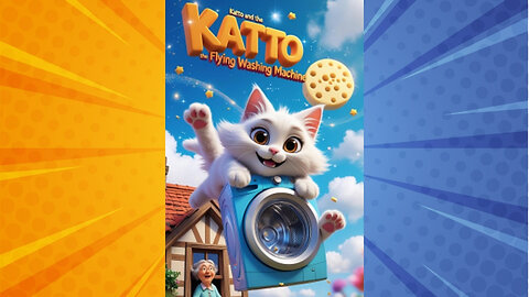 🚀 Katto and the Flying Washing Machine