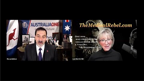 Dr. Lee Merritt & Riccardo Bosi: Retired Australian Army Special Forces! - 4/16/2025