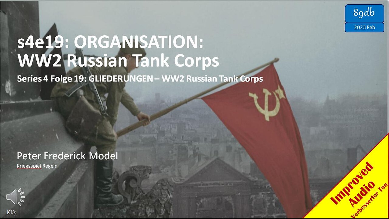 s4e19: ORGANISATION: WW2 Russian Tank Corps