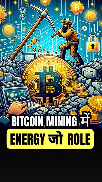 Day 20/60 – Bitcoin mining में energy जो role छा आहे ? ⚡