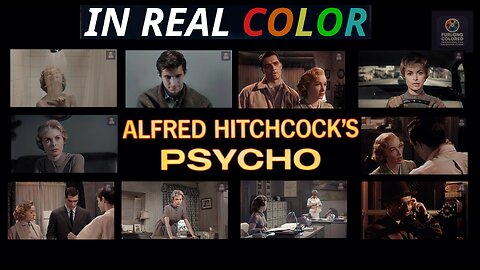 🔪 Psycho (1960) — Alfred Hitchcock — In Real Color — Full Movie — Professional Restoration
