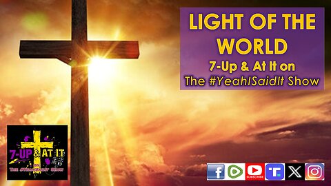 WORD OF THE DAY: JOHN 8:12 - LIGHT OF THE WORLD