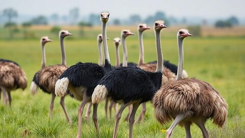 CANADA CULLS HERD OF HEALTHY OSTRICHES (that hold the key to Covid immunity)