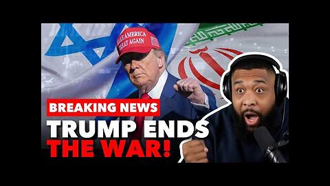BREAKING: Trump SCORES MAJOR VICTORY Announcing CEASEFIRE Between IRAN and ISRAEL