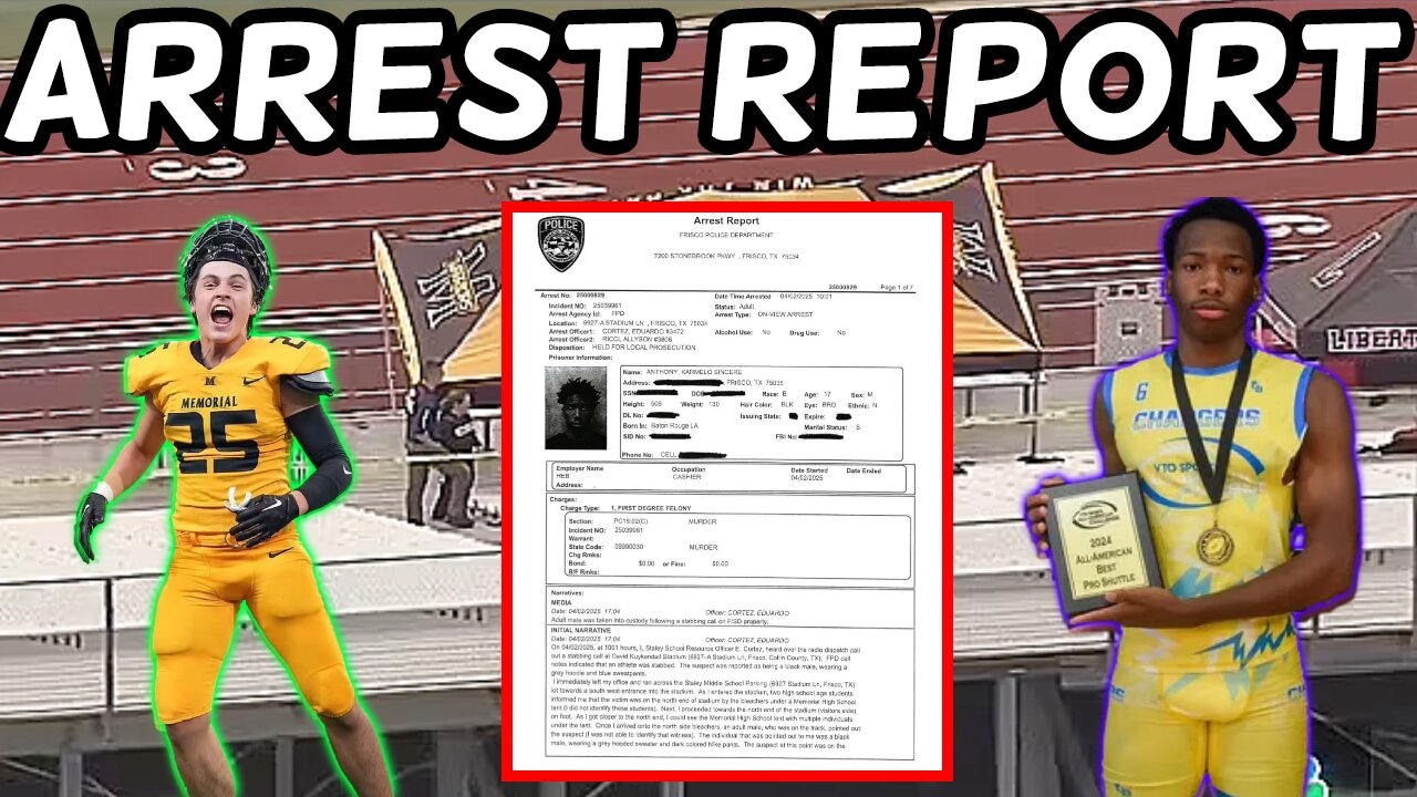 Karmelo Anthony FULL ARREST REPORT RELEASED. Austin Metcalf.