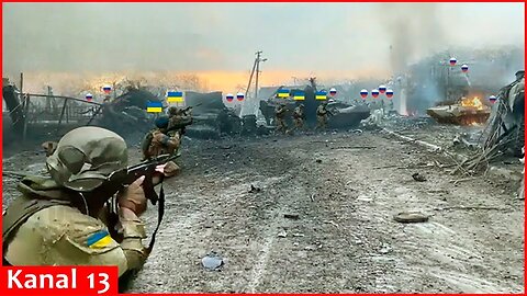 Russian soldiers surrender to Ukrainian Forces, leaking data on equipment and headquarters of army