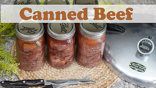 How to Pressure Can Beef