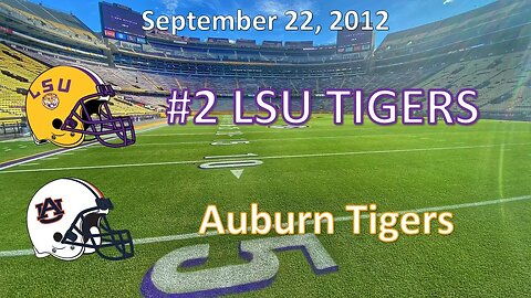 9/22/12 - #2 LSU vs Auburn