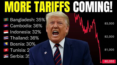 WARNING: TRUMPS SENDING MORE TARIFF LETTERS!!!