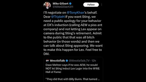 Mike Gilbert – Another AEW Snowflake Trying to Be Relevant! #shorts