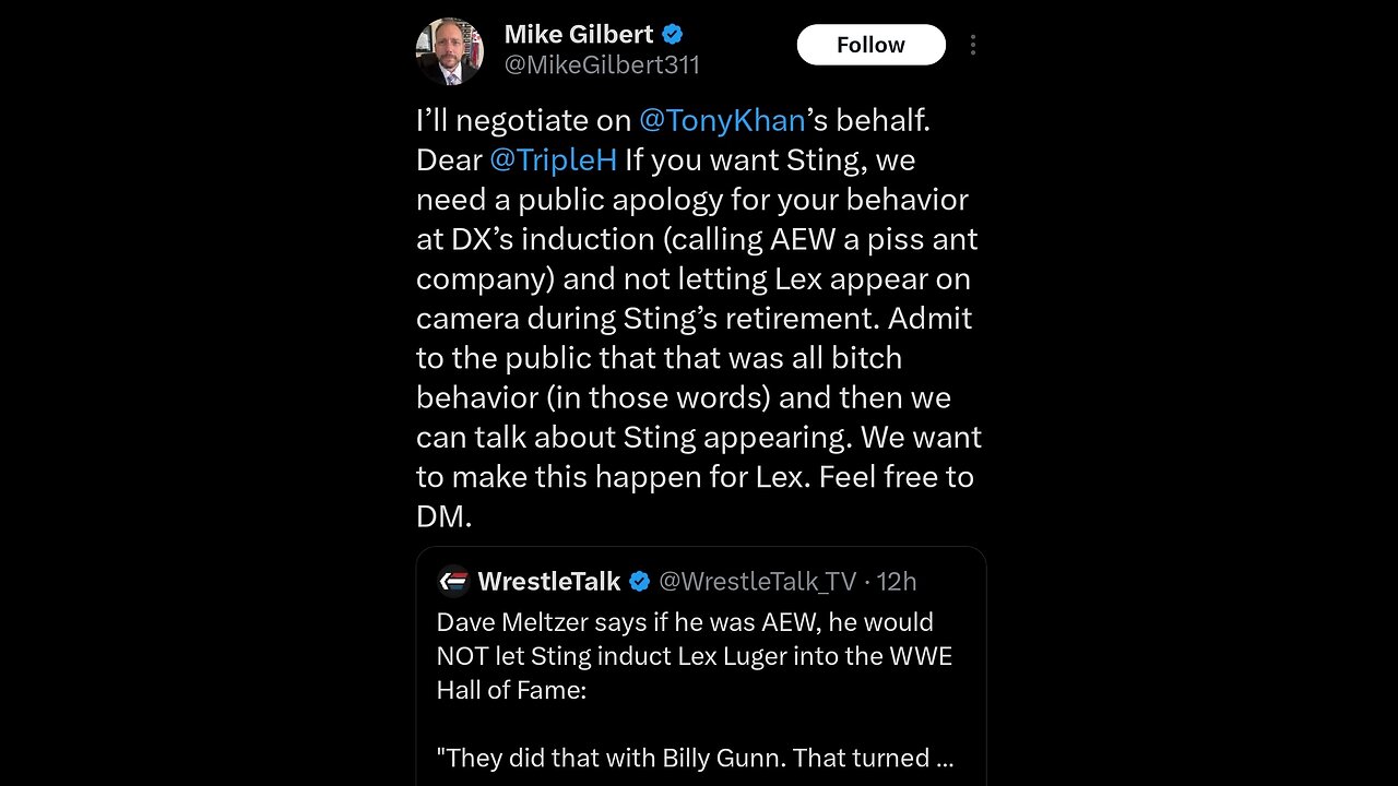 Mike Gilbert – Another AEW Snowflake Trying to Be Relevant! #shorts