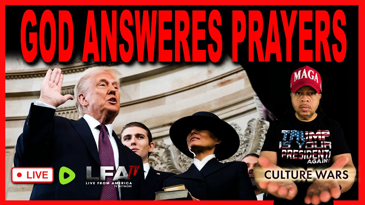 PROOF GOD ANSWERS OUR PRAYERS | CULTURE WARS 8.29.25 2PM