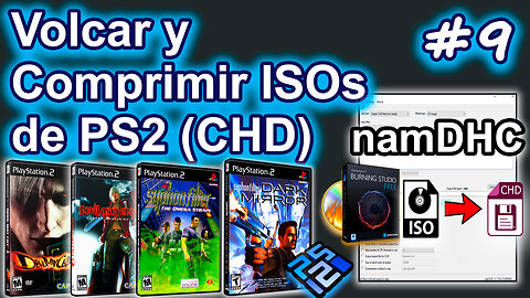 Volcando y comprimiendo ISOS de PS2 a CHD, Pack 2: Devil May Cry 2, etc. (Burning Studio FREE)⁠ #9