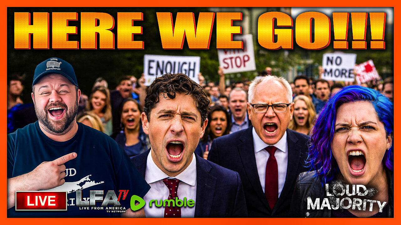 CHAOS IS BREAKING OUT IN MINNEAPOLIS | LOUD MAJORITY 1.8.26 3PM