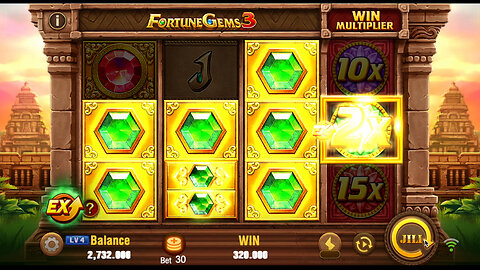Fortune Gems lll Green Pattern