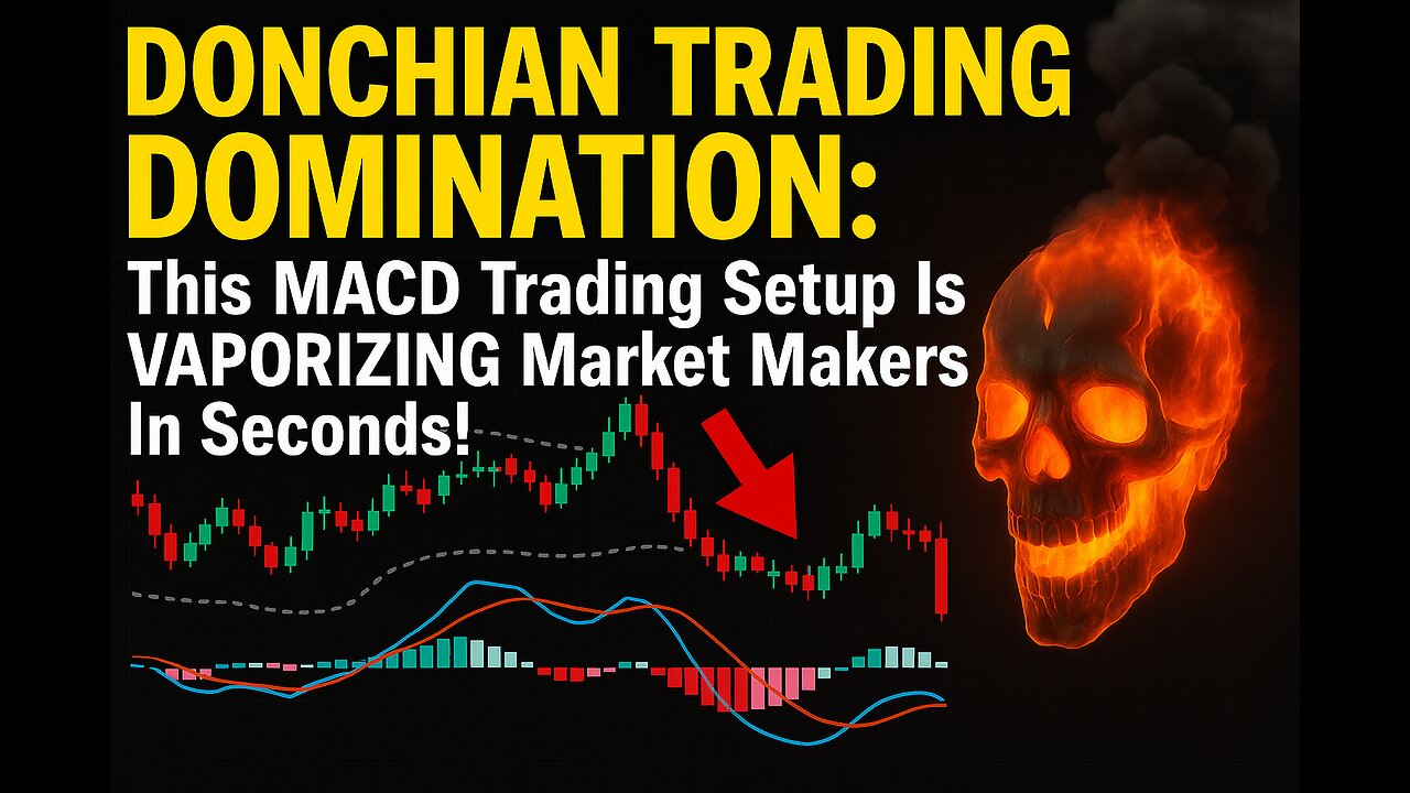 DONCHIAN CHANNEL TRADING DOMINATION: This MACD Trading Setup Is VAPORIZING Market Makers In Seconds!
