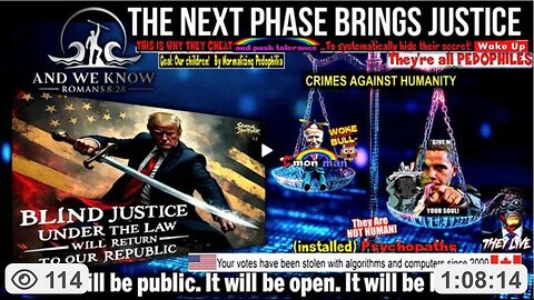 NEXT PHASE=Justice, Public, Open, Known, HRC, Obama, NO DEALS! Pray! ~ And We Know (5.19.25)