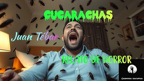 "Cucarachas" de Juan Tébar final. Un relato audio de la Biblioteca Universal del misterio y Terror.
