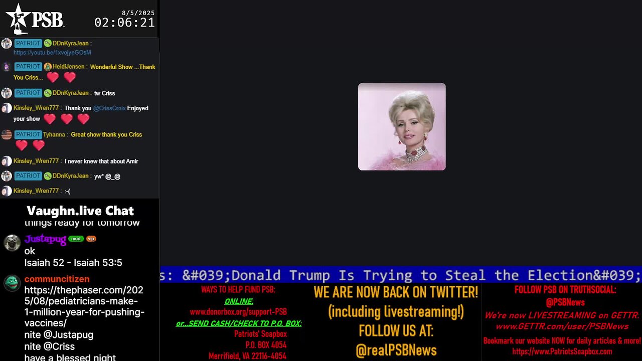 2025-08-05 02:02 EDT - Show Time Open: