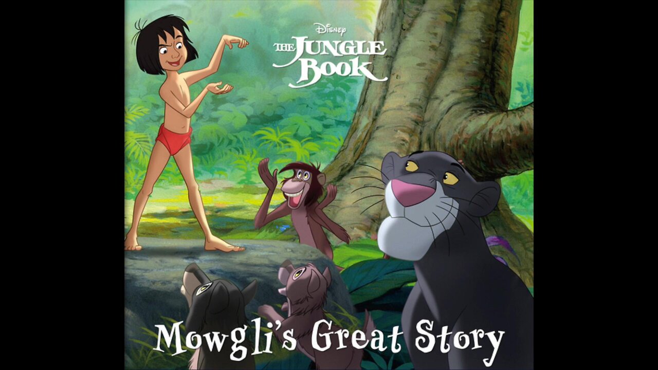 "Mowgli's Great Story" Read Along Book