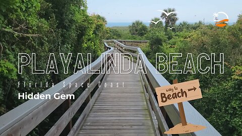 Playalinda Beach- Florida Canaveral Seashore (Space Coast Walking Tour) #travel #beach #Florida