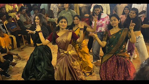 4K Tamil Actress Group Dance Divya Duraiswamy and Priya Madhu | Kulasai Dasara Disco 2025