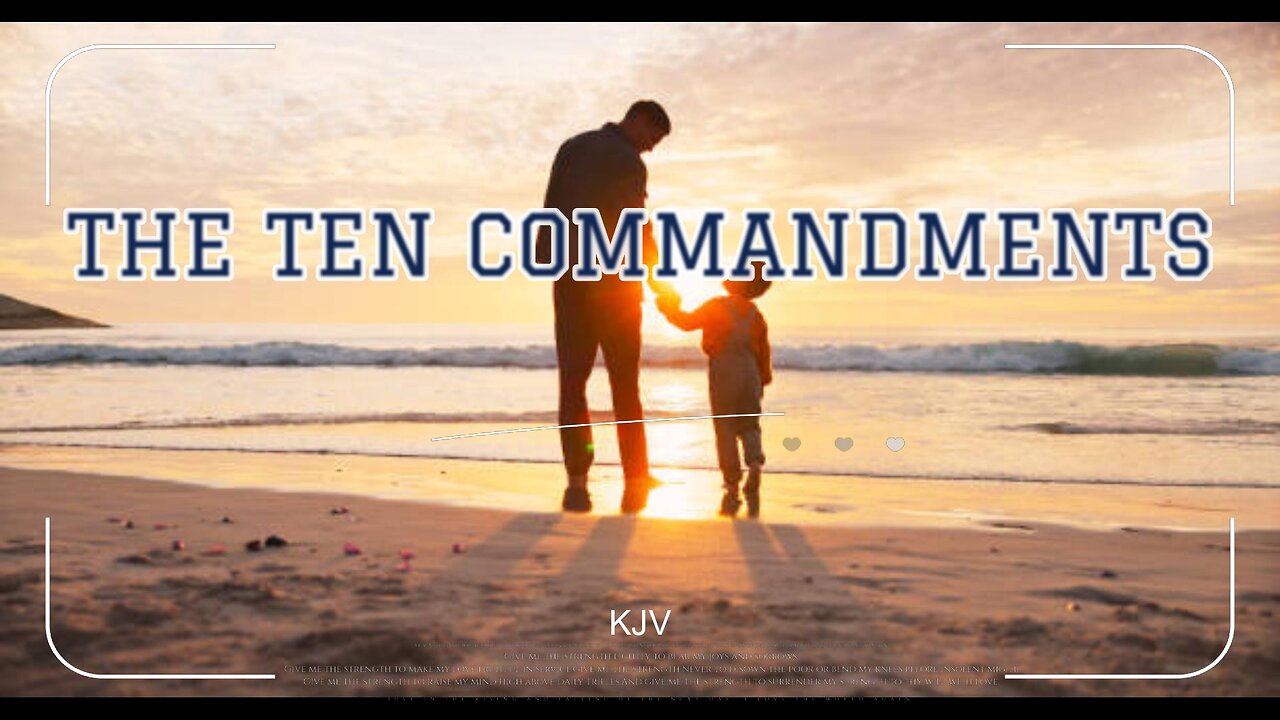 God's Covenant Path: The Ten Commandments