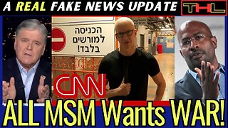 A REAL Fake News Update | CNN plays Sympathy Card for Israelis while IGNORING Palestinians