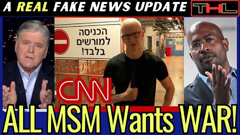 A REAL Fake News Update | CNN plays Sympathy Card for Israelis while IGNORING Palestinians