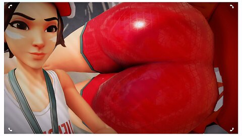 Lifeguard Kiriko Booty Pics in Game | Overwatch 2 (18+)