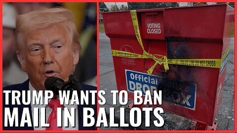 Trump Wants To Ban Mail-In Ballots What Happens Next?
