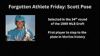 Forgotten Athlete Friday #186: Scott Pose