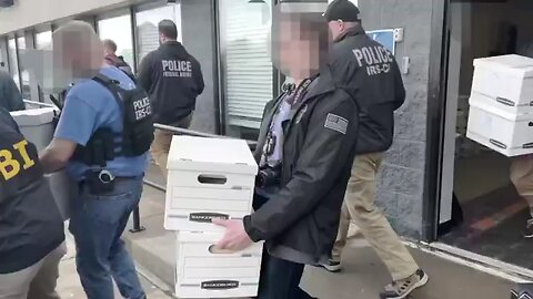 Homeland Security Investigators are going door