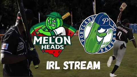 Chiseled Adonis Tries Baseball AGAIN | Live IRL Stream YouTube Melonheads vs Portland Pickles