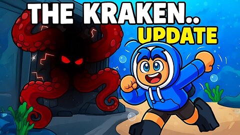 I Caught THE KRAKEN In Roblox Fisch ATLANTIS!