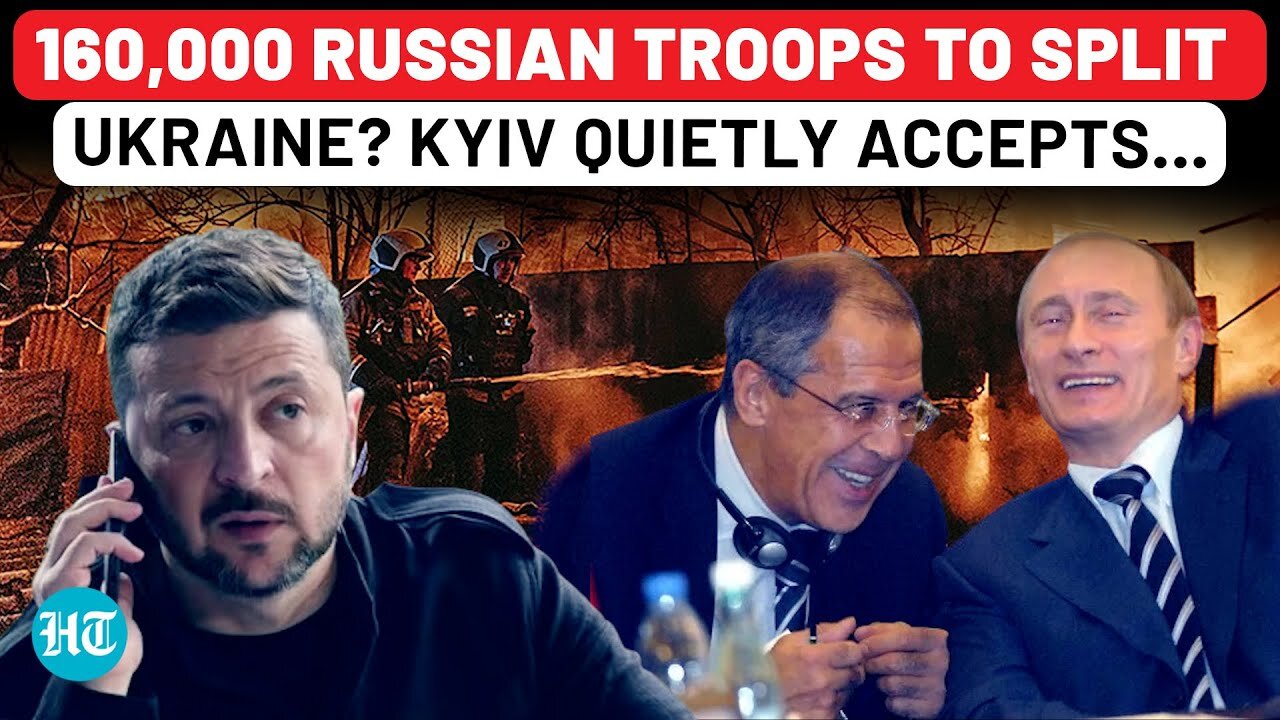 Zelensky's Men Admit Defeat as Russia Unleashes 160,000 Troops to Flatten Ukraine? | Putin Vs Trump