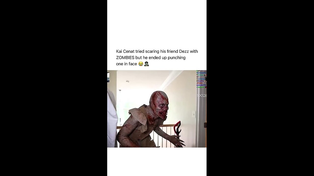 Dezz with ZOMBIES but he ended up punching one in face 😈😭