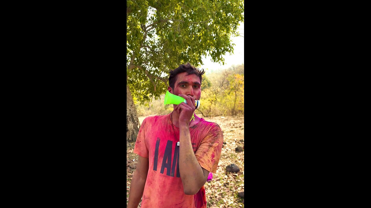 holi fun 😁 😂