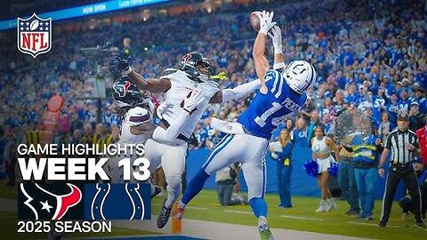 Houston Texans vs Indianapolis Colts game highlights week 13