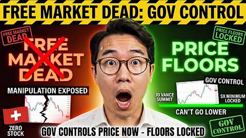 It’s Rigged: The "Free Market" Is Over. US Gov Rigs Price Upwards. by Jon AG