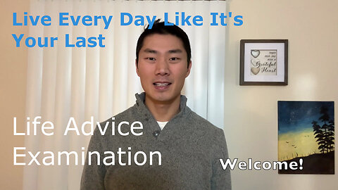 Is “Live Every Day Like It’s Your Last” Good Advice?