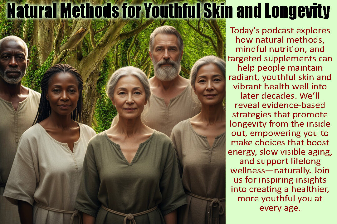 Natural Methods for Youthful Skin and Longevity