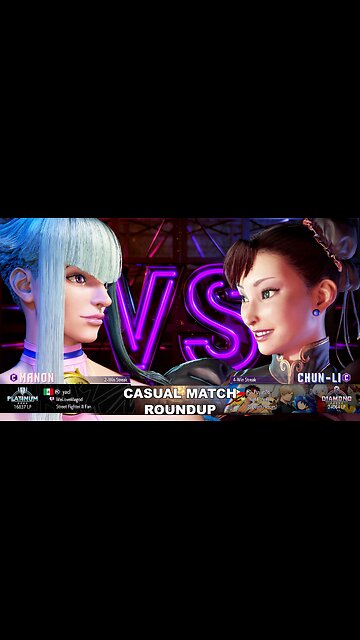 Kuya Kalbo SF6 Casual Match Roundup. Chun Li 4 star Diamond Rank [Hori Fight Stick]