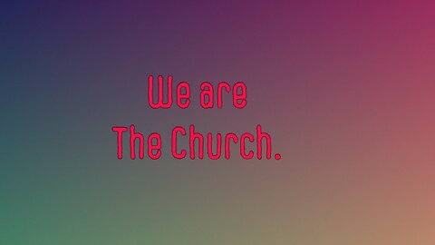"WE ARE NOT POLITICAL ... WE ARE BIBLICAL!"