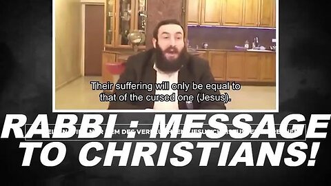 God's Warning About the Chabad Talmudic Synagogue of Satan - Trump & Netanyahu's R."
