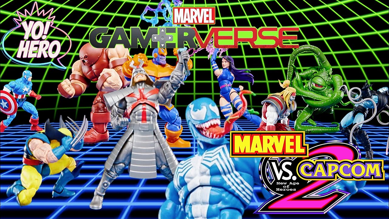 Yo! Hero #14 Marvel Legends GamerVerse Showcase! #marvellegends #marvel #marvelvscapcom2 #yohero