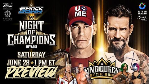 WWE NIGHT OF CHAMPIONS 2025 & SMACKDOWN In SAUDI ARABIA : GET HYPED (w/ JAKE DeMARCO)