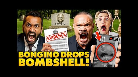 Bongino RIPS Open FBI Docs To RIG Election Against Trump ‘Hidden’ in HQ | Epstein VIDEO Release SOON