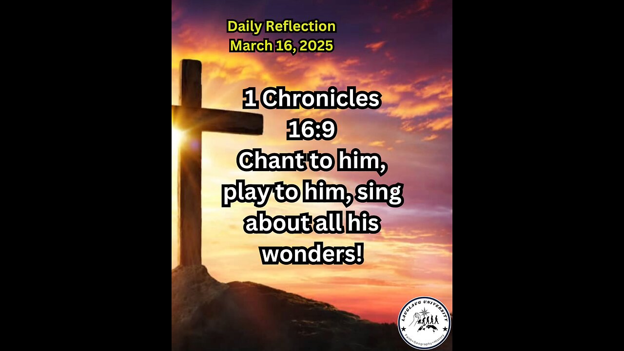 Daily Reflection March 16, 2025